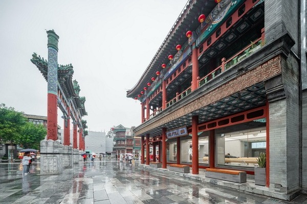 喜茶开进北京前门大街 打造传统与潮流融合的新茶饮空间