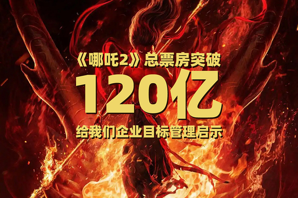 《哪吒2》总票房突破120亿，解析其对企业目标管理的启示