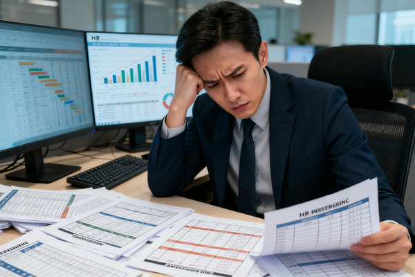 如何快速查看月度绩效比对完成情况？北极星绩效管理系统软件让完成情况一目了然