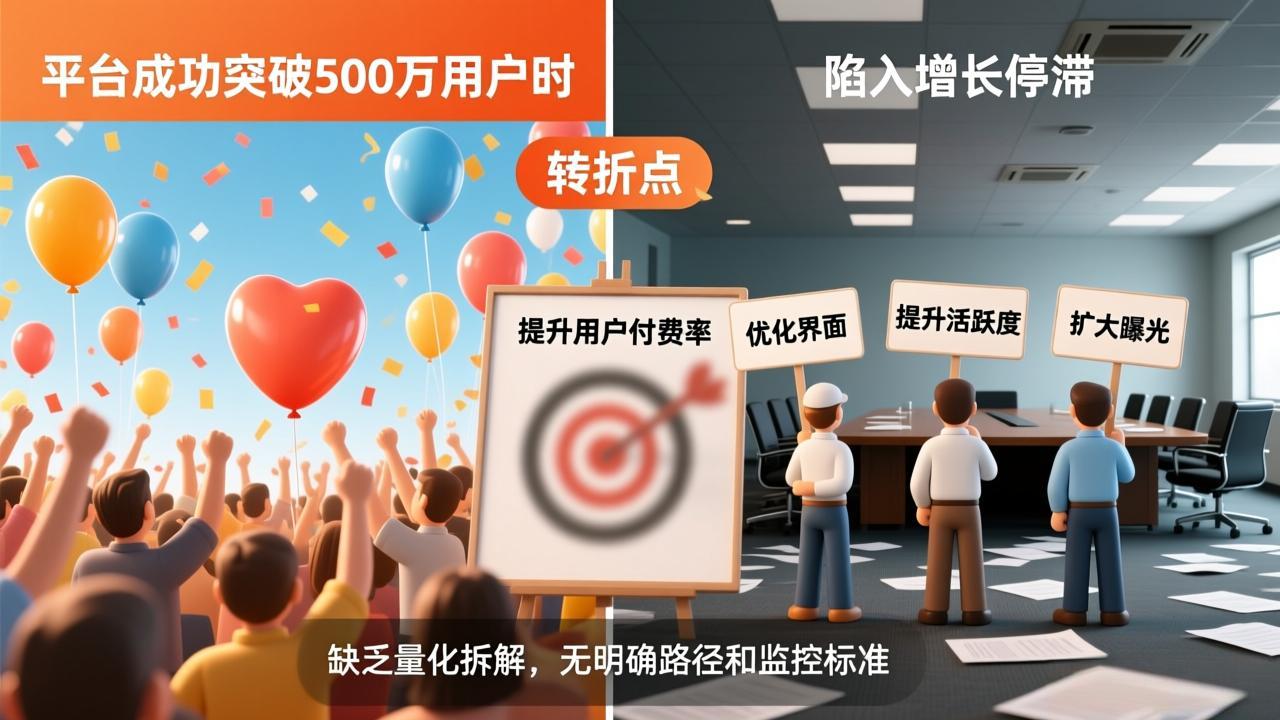 北极星OKR知识库官网-OGSM实践案例｜互联网行业：OGSM破解流量焦虑与增长乏力难题插图