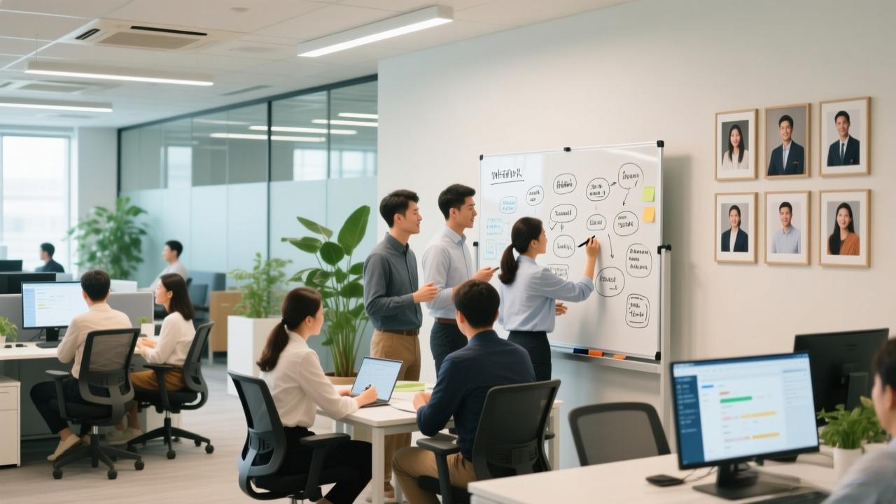 北极星OKR知识库官网-破解跨部门沟通困局：从障碍剖析到北极星OKR工具赋能插图