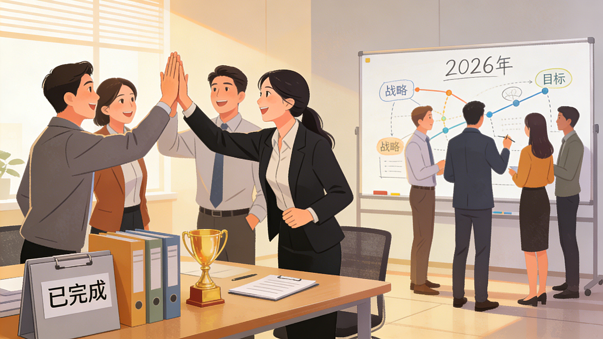 北极星OKR知识库官网-回望2025：告别混沌成长，用复盘与目标照亮2026插图