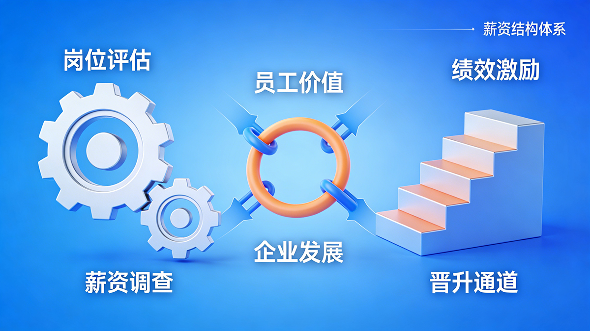 北极星OKR知识库官网-薪资结构设计的核心逻辑：破解20大常见难题，筑牢企业激励根基插图