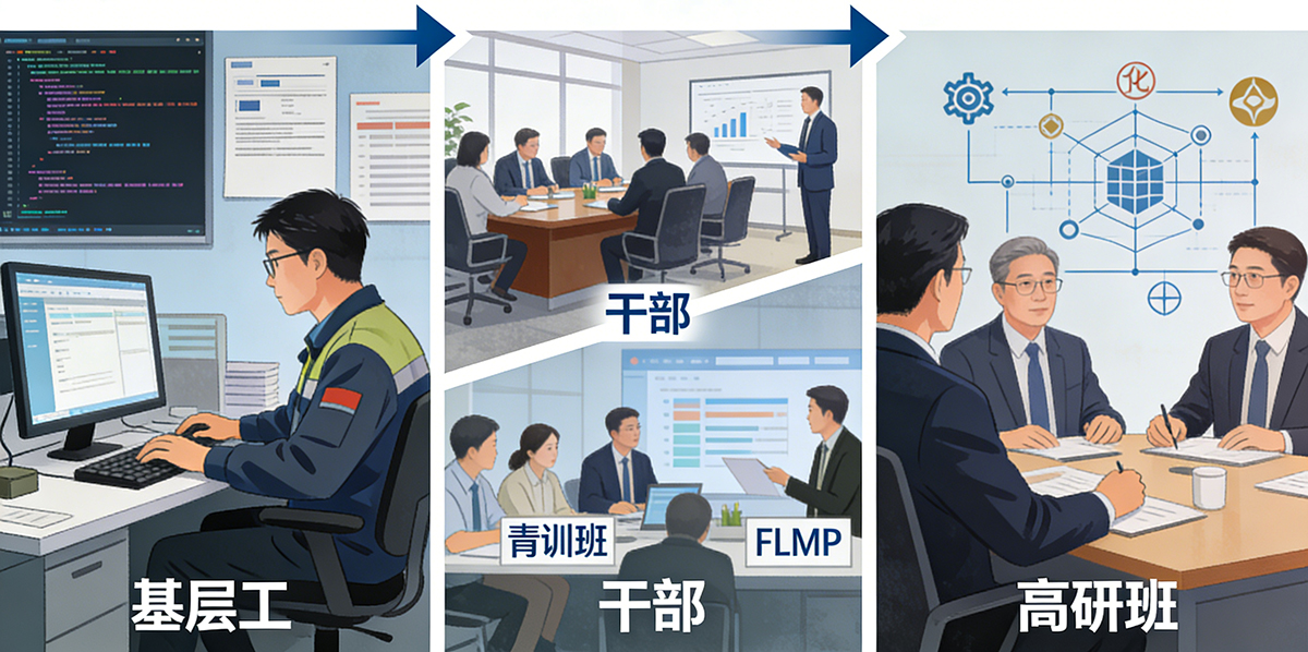 北极星OKR知识库官网-华为为何能持续产出优秀管理者？三阶培养路径给出答案插图