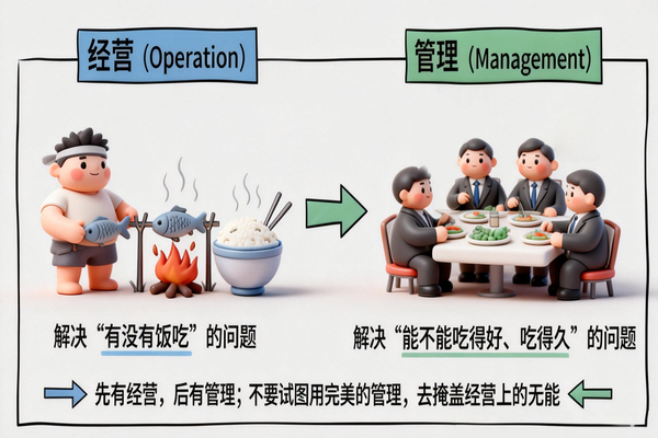北极星OKR：一文讲透经营与管理的本质区别