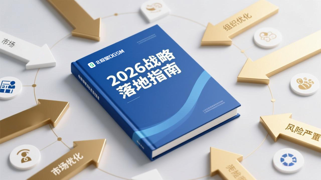北极星OKR知识库官网-2026战略落地指南｜用OGSM模型 + 北极星OGSM工具，告别“战略焦虑”插图