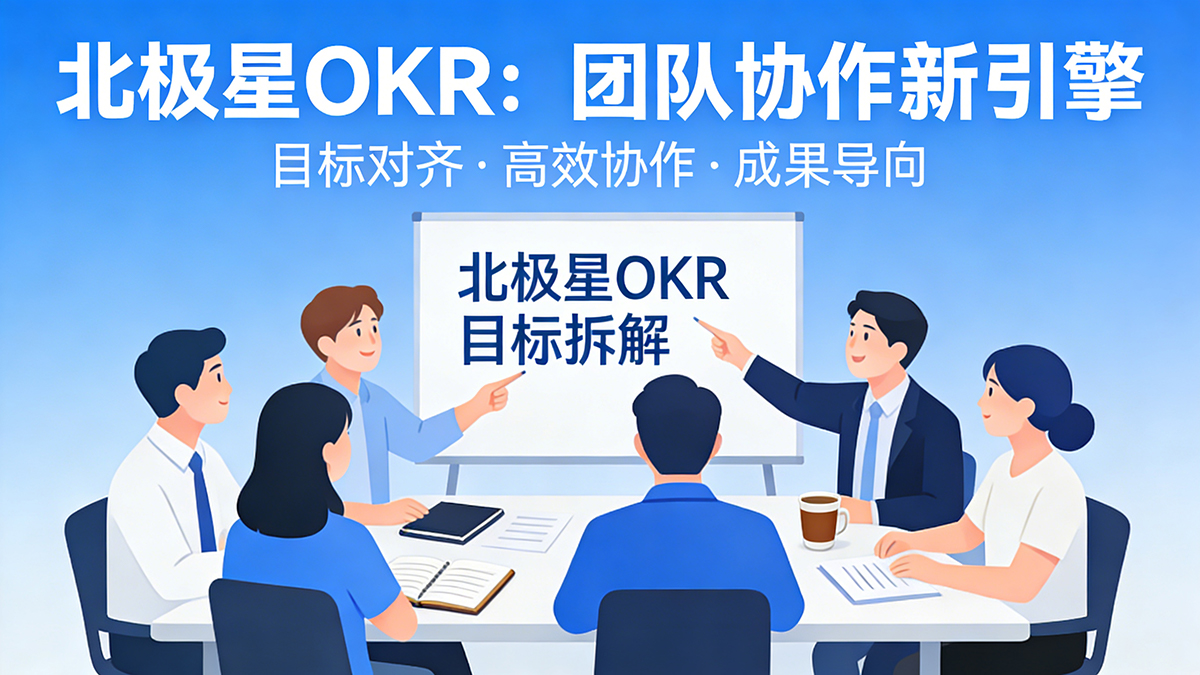 北极星OKR知识库官网-不是你们不适合OKR，而是你们还没遇上“北极星OKR管理系统”插图