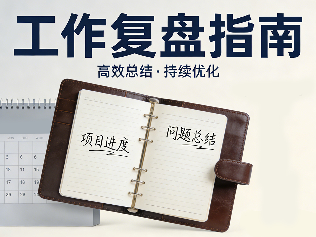 北极星OKR知识库官网-如何做好一份工作复盘(日/周/月全流程实操指南)插图 北极星OKR知识库官网-如何做好一份工作复盘(日/周/月全流程实操指南)插图