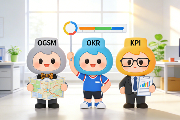 别再为工具打架：OGSM、OKR与KPI的协同进化论