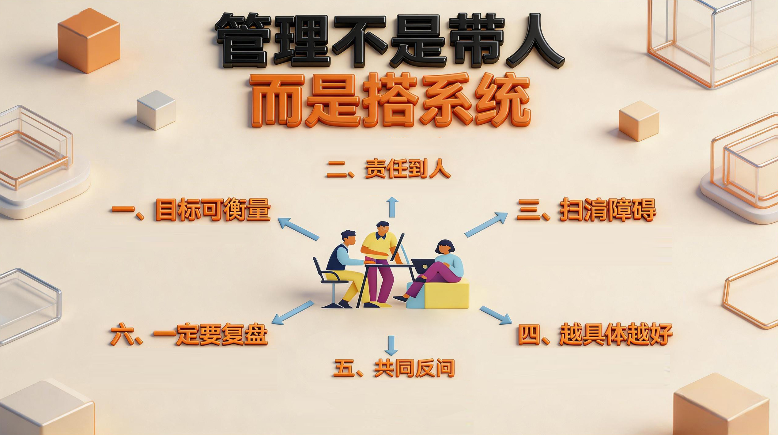 北极星OKR知识库官网-管理不是带人，而是搭系统：从“盯人”到“建规则”的高阶跃迁插图