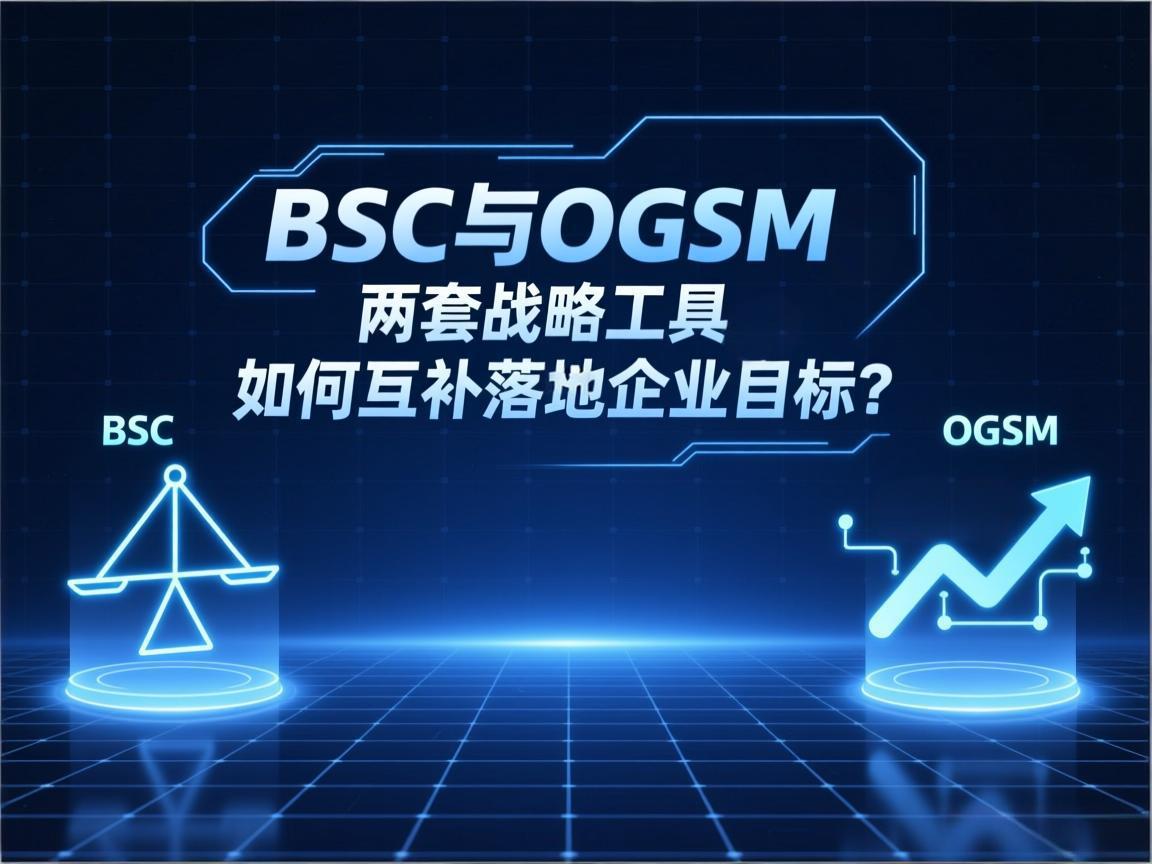 BSC与OGSM：两套战略工具，如何互补落地企业目标？