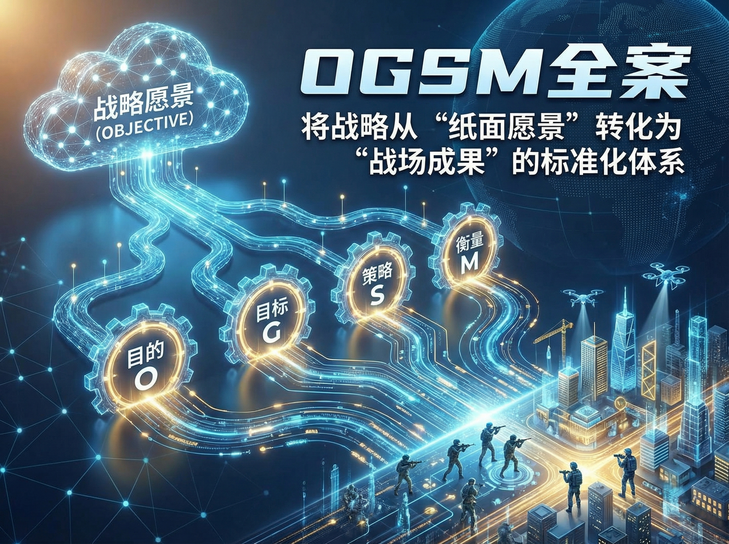 北极星OKR知识库官网-OGSM方法论：让战略从纸面走向战场的标准化体系插图