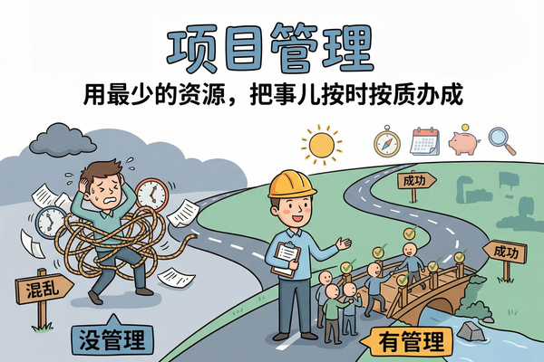 项目管理到底是干嘛的？（大白话版）