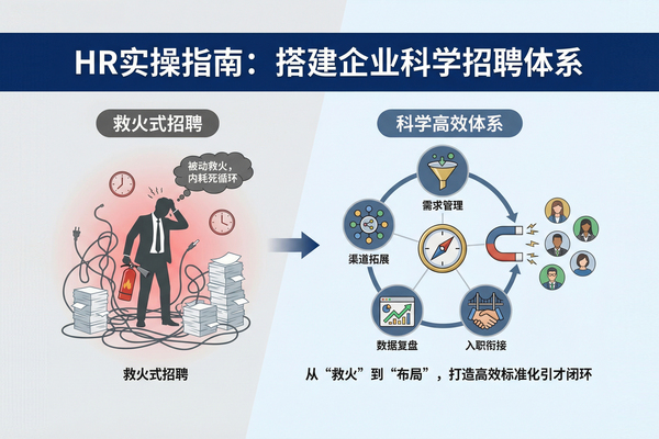 HR必看🔥告别救火式招聘，3分钟搭好高效招聘体系