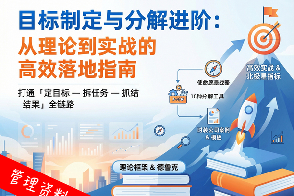 目标制定与分解：从“乱忙”到“拿结果”的高效落地指南(102P精华资料)