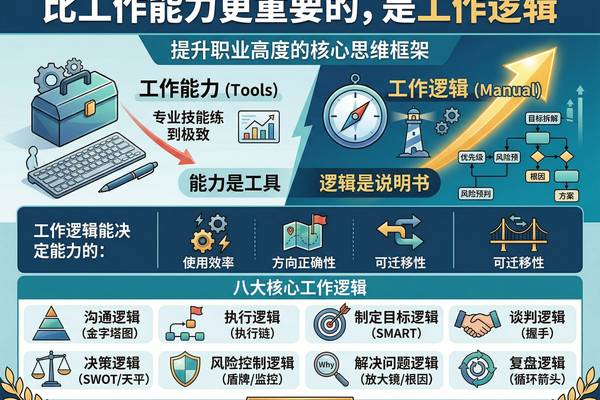 比工作能力更重要的，是工作逻辑