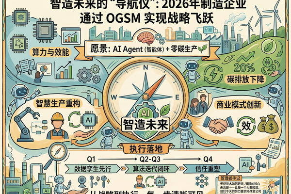 智造未来的“导航仪”：2026年制造企业如何通过OGSM实现战略飞跃