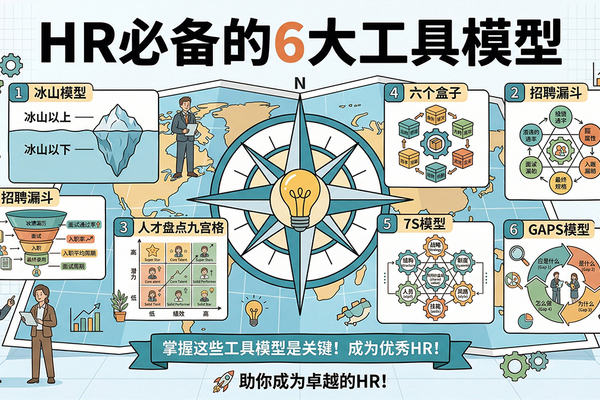 HR必备的6大工具模型（含实战避坑+进阶指南）