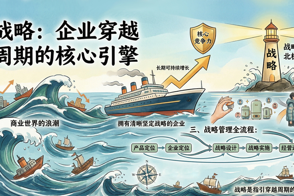 什么是战略？战略：企业穿越周期的核心引擎