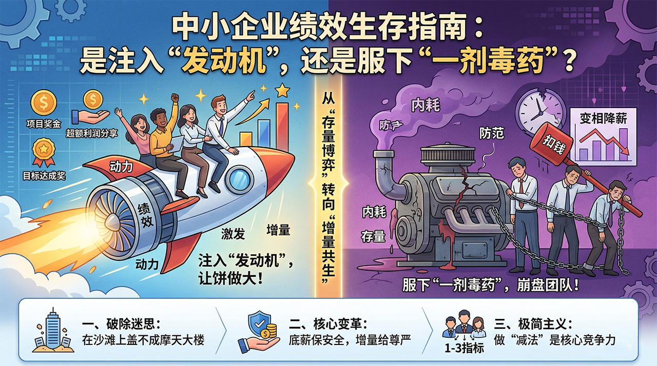 北极星OKR知识库官网-绩效变 “扣钱工具”?90%中小企业都踩了这个大坑插图 北极星OKR知识库官网-绩效变 “扣钱工具”?90%中小企业都踩了这个大坑插图