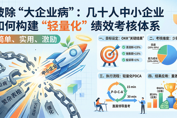 中小企业轻量化绩效方案：简单、实用、能激励