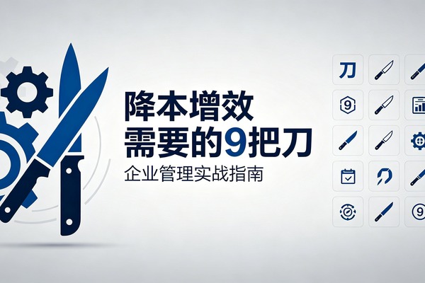 降本增效的九把刀：精准砍冗余，让利润回归增长本源