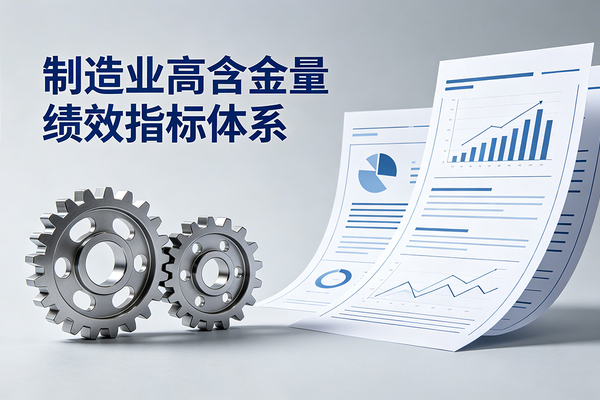 制造业高含金量绩效指标体系：从原则到落地的全流程指南