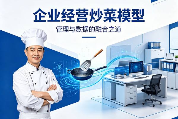 用炒菜方式拆解AI新时代的企业经营管理：玩转数字化经营，让组织更智能，让经营更简单