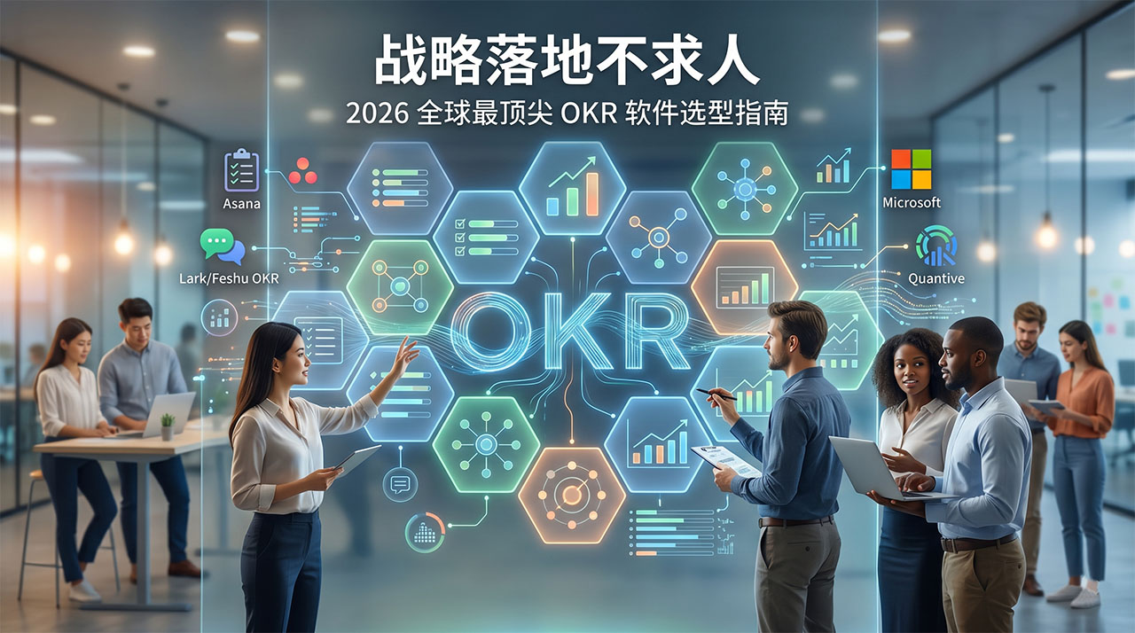 北极星OKR知识库官网-2026年度全球最值得推荐的OKR系统软件指南”插图