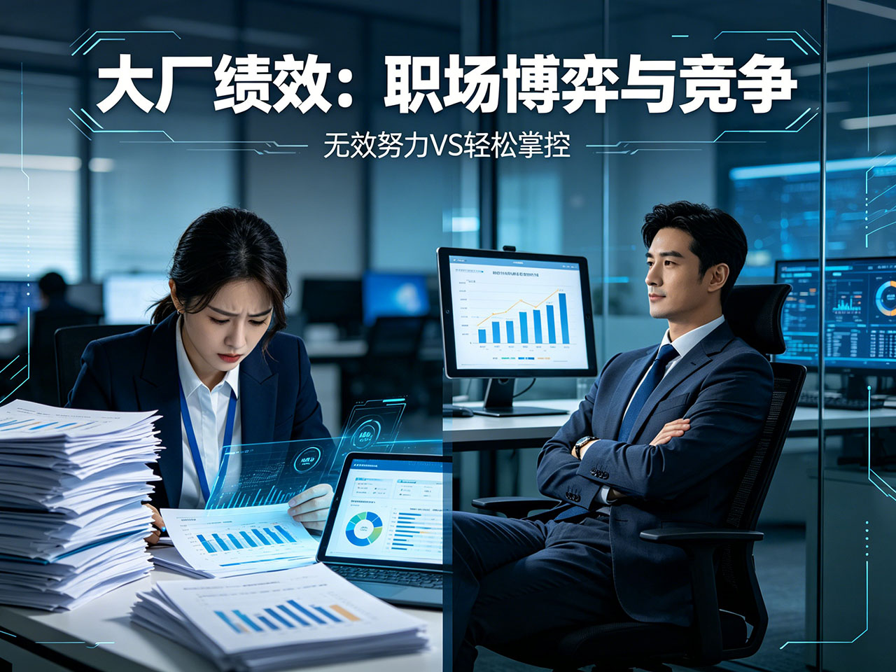 北极星OKR知识库官网-大厂绩效底层逻辑：停止无效努力，玩懂职场存量博弈插图