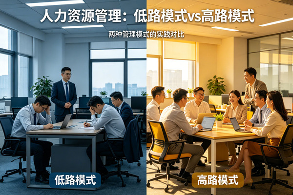 HR进阶干货：人力资源管理只有两种模式，选错直接影响企业盈利