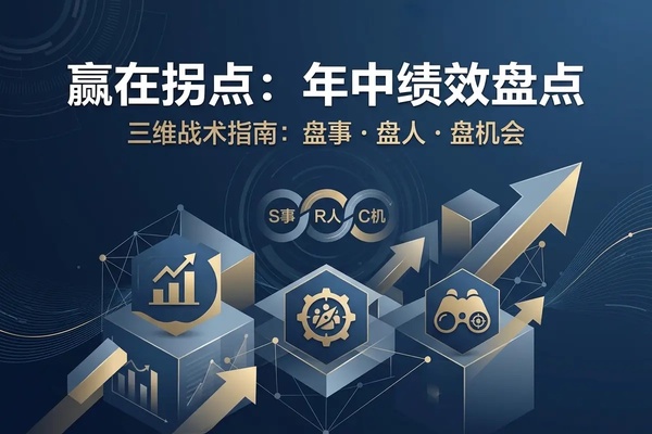 赢在拐点：企业年中绩效盘点的“事、人、机”三维战术指南