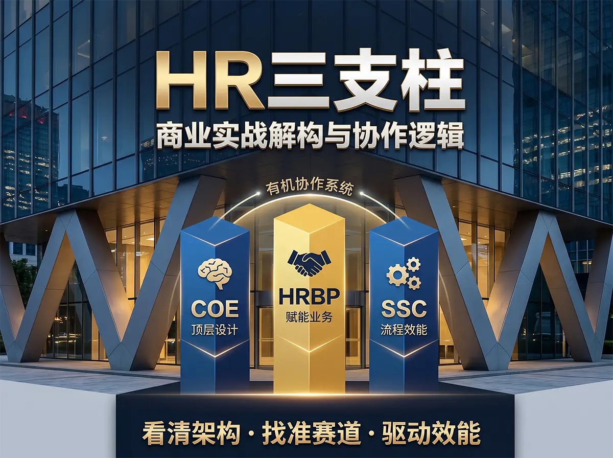 北极星OKR知识库官网-一文读懂HR三支柱（COE、SSC、HRBP）的核心区别与协作逻辑插图