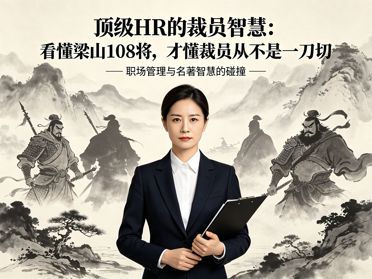 北极星OKR知识库官网-顶级HR的裁员智慧：梁山108好汉裁员，你会裁谁？插图