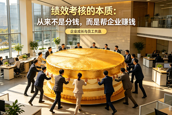 绩效考核的本质：从来不是分钱，而是帮企业赚钱｜华为人才管理底层逻辑