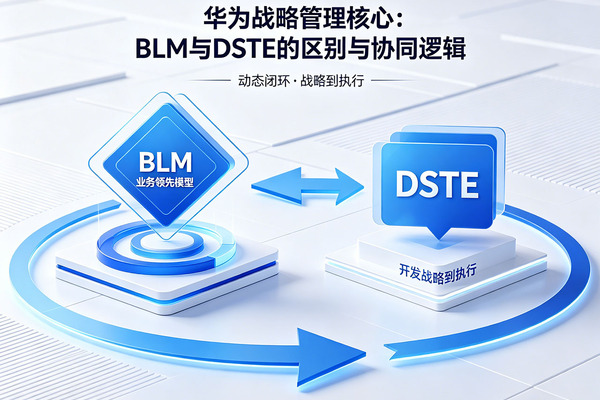 华为战略管理核心：BLM与DSTE的区别与协同逻辑