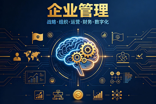 企业管理五大核心领域｜概念 + 场景 + 案例全总结