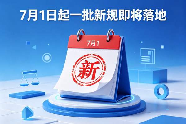 速看！7月1日起3部新规落地，事关维权、投资、打工