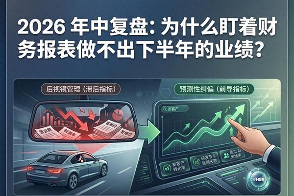 2026年中复盘：为什么盯着财务报表做不出下半年的业绩？