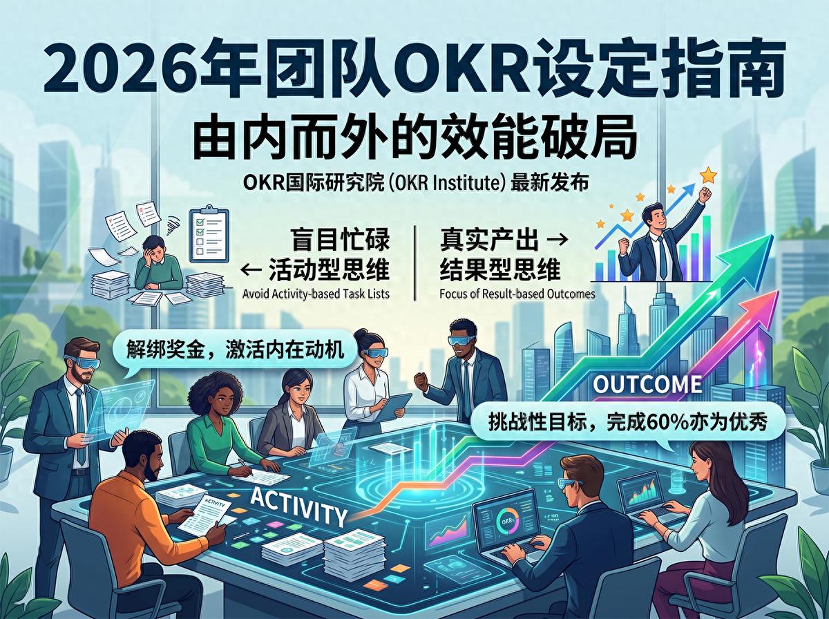 北极星OKR知识库官网-2026年团队OKR设定指南:由内而外的效能破局插图 北极星OKR知识库官网-2026年团队OKR设定指南:由内而外的效能破局插图