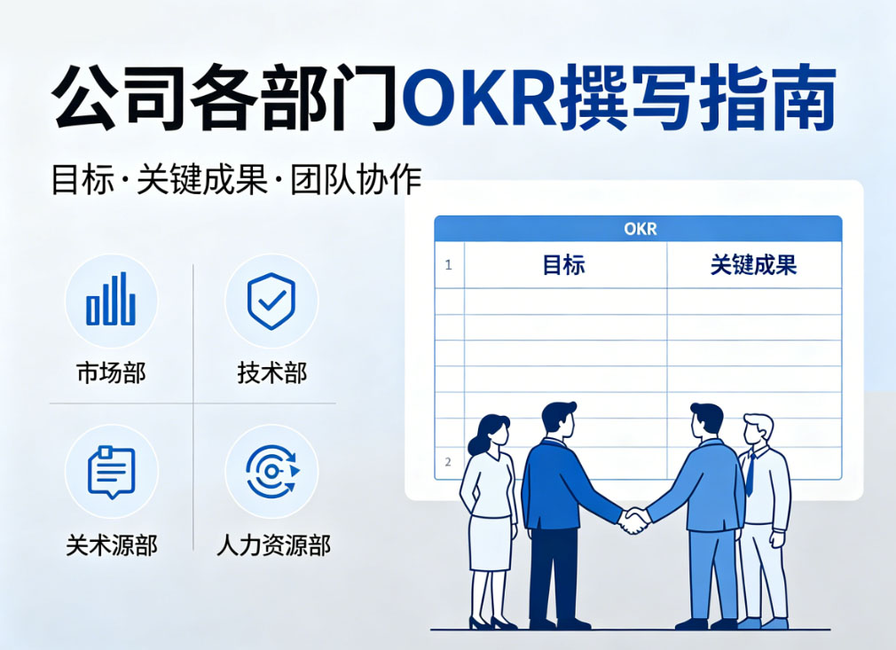 北极星OKR知识库官网-公司各部门OKR撰写指南:从模板到落地,告别无效目标插图 北极星OKR知识库官网-公司各部门OKR撰写指南:从模板到落地,告别无效目标插图