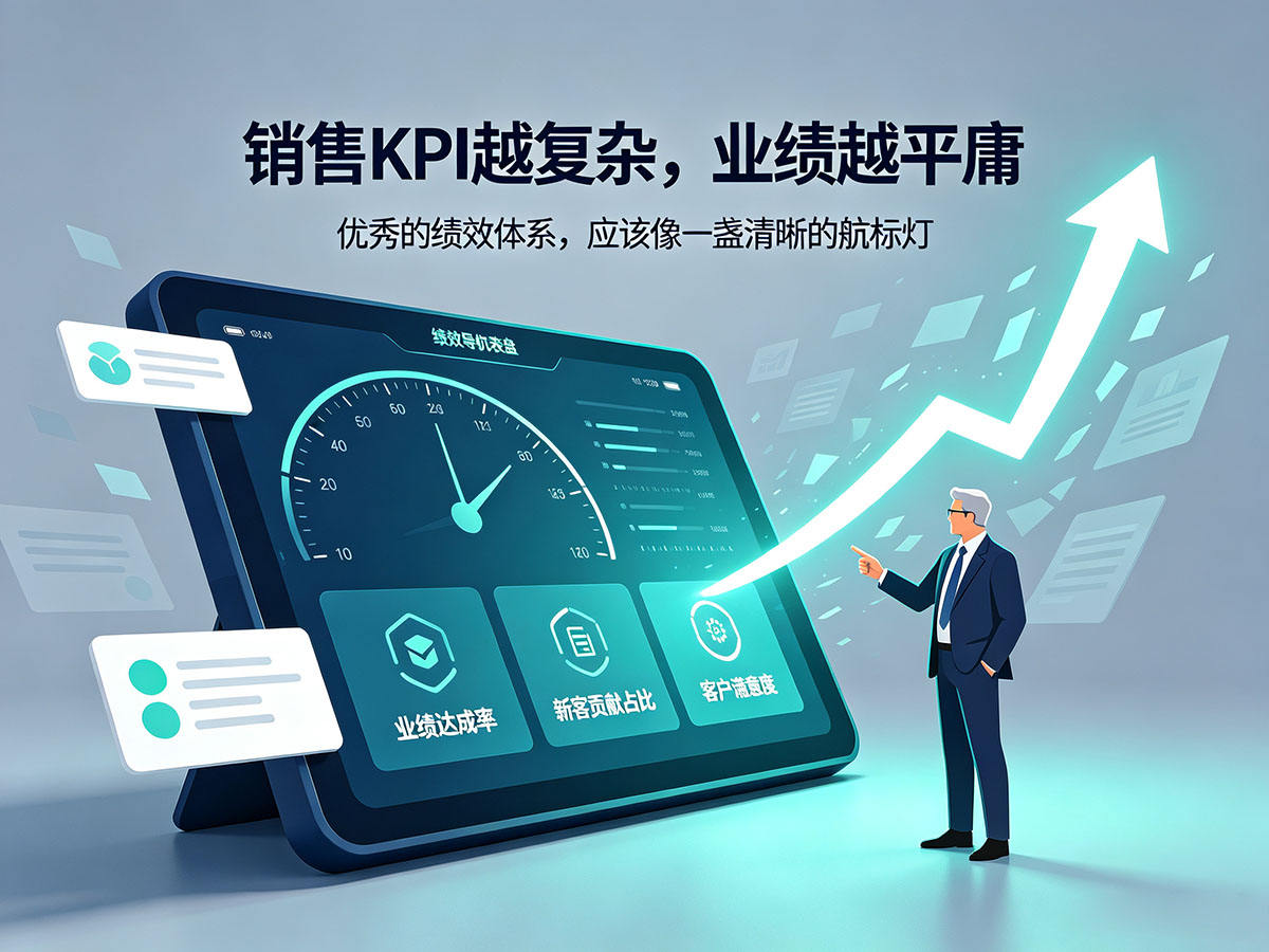 北极星OKR知识库官网-销售人员的KPI该如何设置?资深绩效顾问的极简落地方法论插图 北极星OKR知识库官网-销售人员的KPI该如何设置?资深绩效顾问的极简落地方法论插图