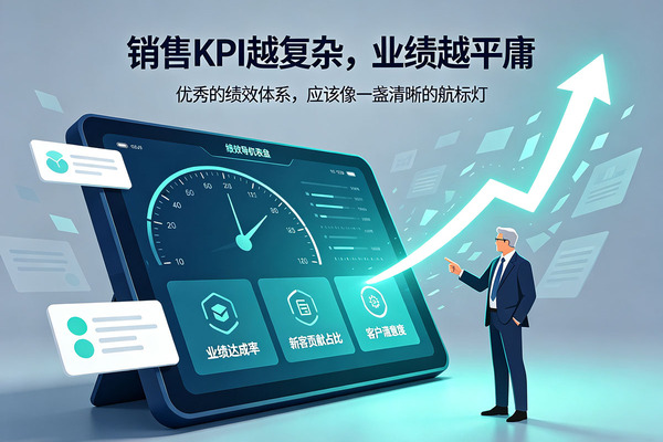 销售人员的KPI该如何设置？资深绩效顾问的极简落地方法论