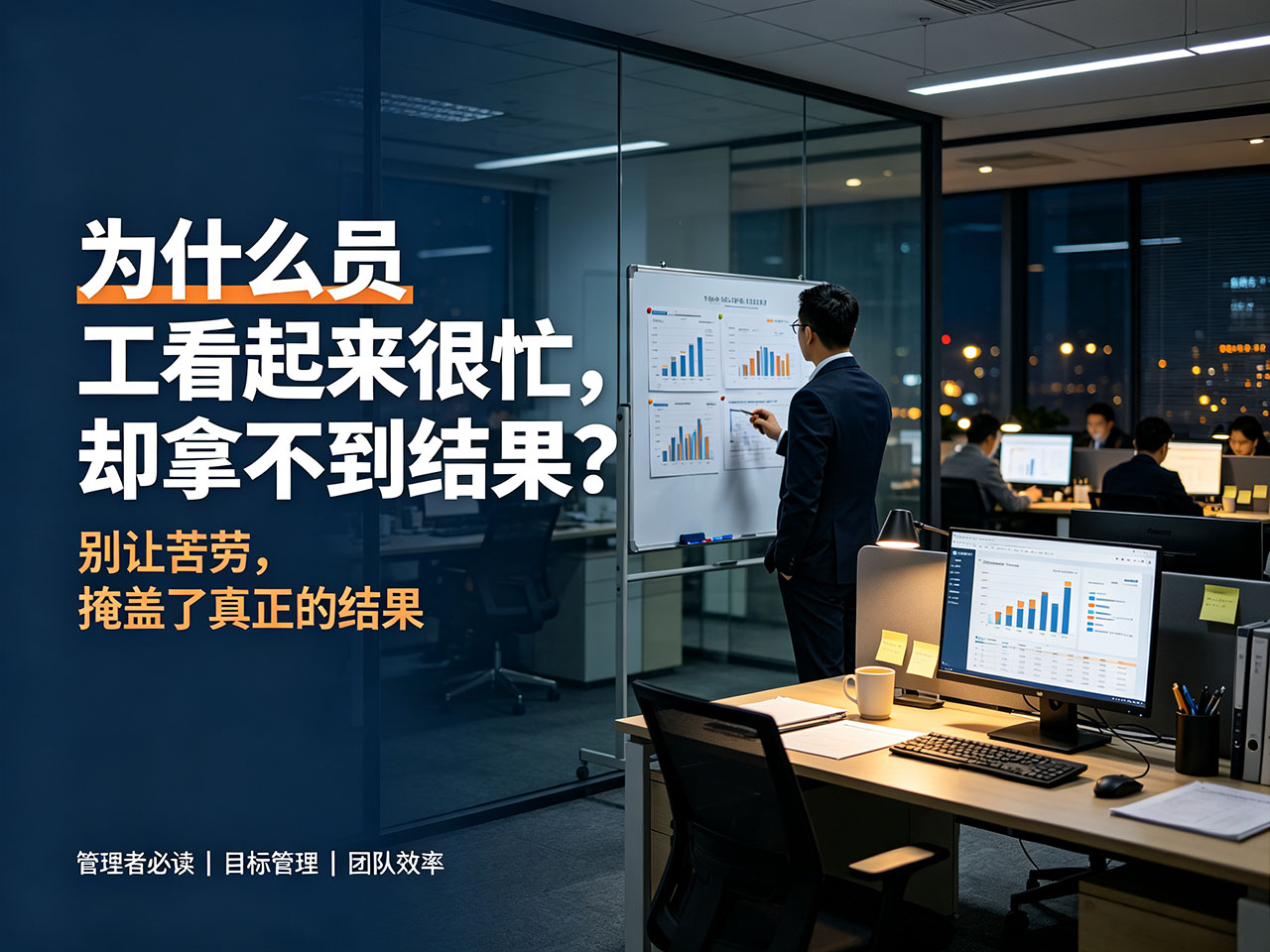 北极星OKR知识库官网-拆解团队无效忙碌：目标、过程、考核三步彻底根治插图