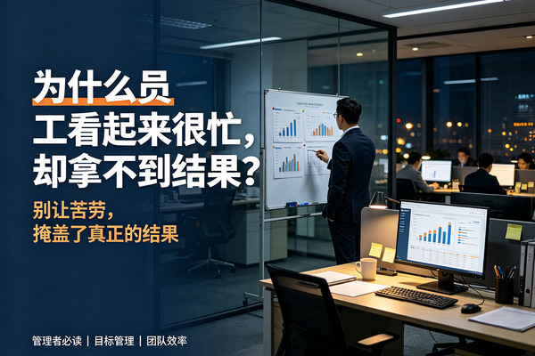 拆解团队无效忙碌：目标、过程、考核三步彻底根治