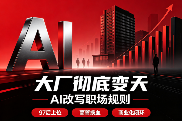 97后火速上位，老高管纷纷退场！大厂高管大洗牌背后暗藏玄机……