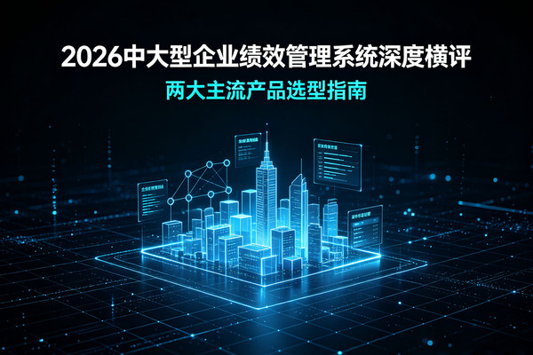 2026中大型企业绩效管理系统深度横评：两大主流产品选型指南