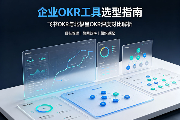 企业OKR工具选型指南：飞书OKR与北极星OKR深度对比解析