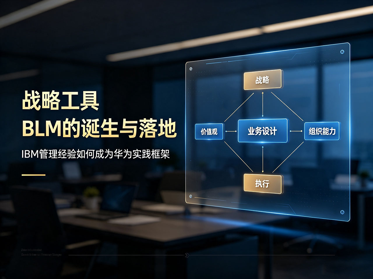 北极星OKR知识库官网-华为与IBM共创BLM模型:战略工具的由来与发展插图 北极星OKR知识库官网-华为与IBM共创BLM模型:战略工具的由来与发展插图