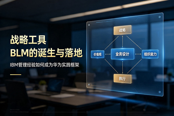 华为与IBM共创BLM模型：战略工具的由来与发展